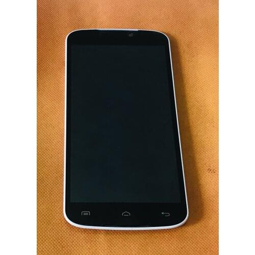 Used Original Touch screen + LCD display + Frame for DOOGEE X6S Free shipping