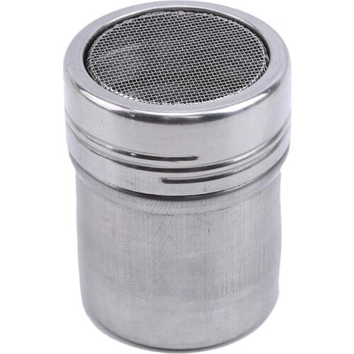 Spice Jar Powder Filters Stainless Steel Spice Storage Box Kitchen Supply Seasoning Bottle Salt Shaker Rotary Sprinkling Bottle