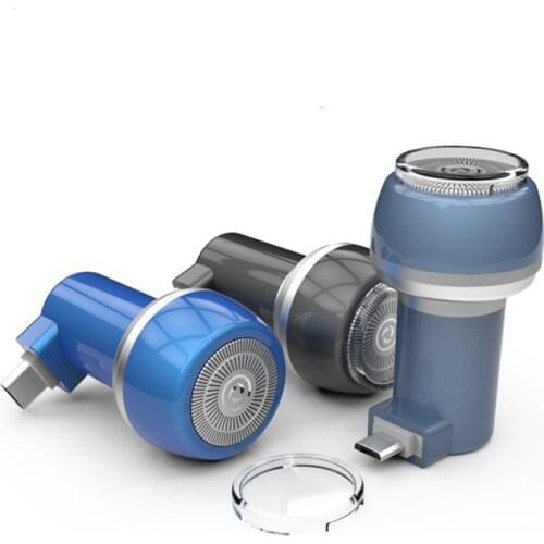 Travel Razor Mini USB Type-c Smartphone Shaving For Men Electric Shaver Outdoor Portable Electric Shavers Safe Shaving Device