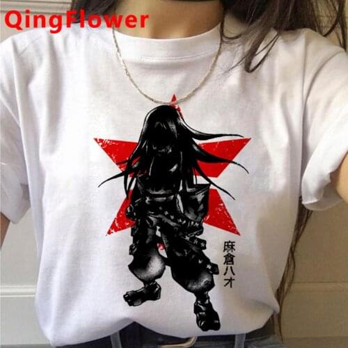 Shaman King Yoh Asakura Amidamaru t shirt men streetwear japanese aesthetic summer top top tees vintage harajuku kawaii