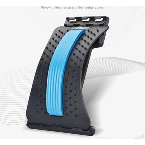 Back Stretch Abdominal Massager Stretcher Acupuncture Set Up Benches Lumbar Support Relaxation Spine Pain Relief Corrector