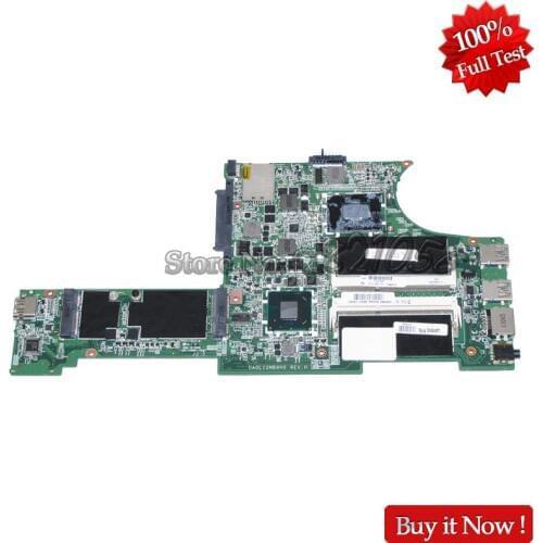NOKOTION For Lenovo ThinkPad X131E Laptop Motherboard 04X0701 DA0LI2MB8H0 MAIN BOARD I3-3227U 1.9 GHz CPU DDR3