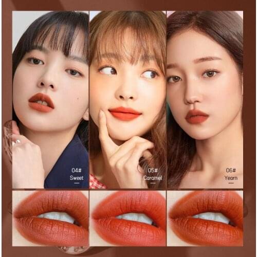 Mist Velvet Lip Glaze Velvet Air Texture Waterproof No Makeup No Fading Lip Glaze Lipstick Lip Gloss Lip Makeup Care Lipstick