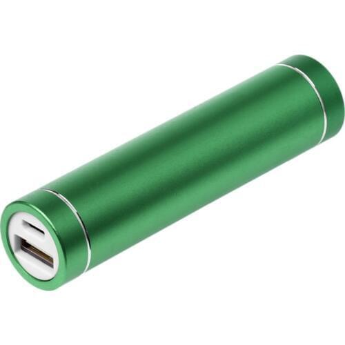 1 Pc Metal USB 5V Power Bank Box Kit 1X 18650 Battery DIY Box Charger For Cell Phone Power Bank Accessories Green