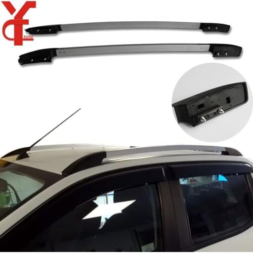 Roof Rails Rack Carrier Bars For Ford Ranger Wildtrak T6 T7 T8 2012 2013 2014 2015 2016 2017 2018 2019 2020 2021 Double Cabin