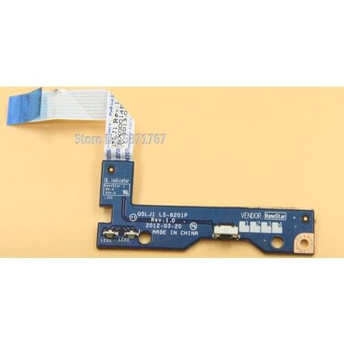 Original for ACER Aspire M5 M5-581T power button board switch board with cable LS-8201P