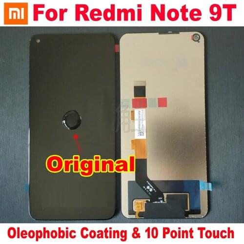 Original New Best Glass Sensor For Xiaomi Redmi Note 9T J22 6.53" LCD Display Touch Screen Digitizer Assembly Phone Pantalla