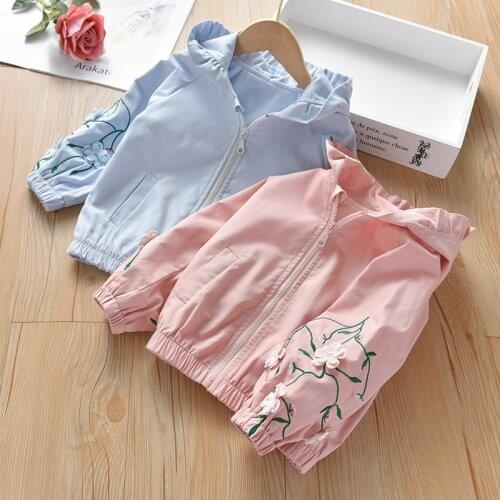 Girls' Coat Autumn Dress Little Girl Korean Childrens Wear Spring And Autumn Childrens Coat Foreign Style Baby Windbreaker