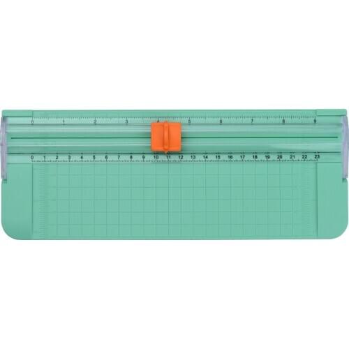 Mini Portable A5 Paper Trimmer Paper Cutter Cutting Machine 9 Inch Cutting Length for Craft Paper Card Photo Laminated Scrapbook