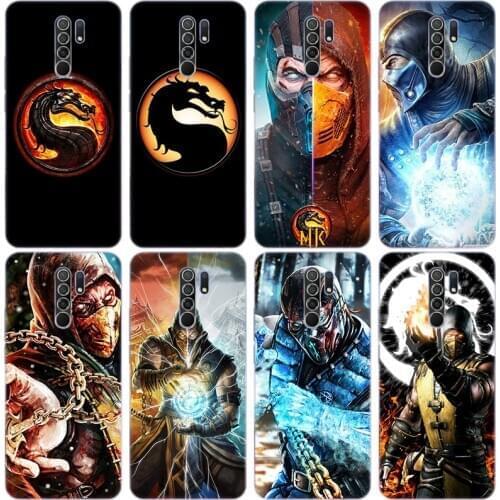 Hot Mortal Kombat Silicone Phone Case for Xiaomi Redmi Note 9 Pro Max 9S 8T 8 8A 9 9A T 9C K30 Ultra K30i 10X Pro 5G Soft Cover