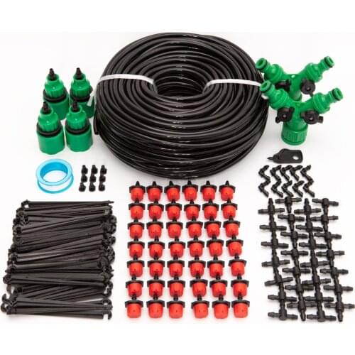 50M Plant Water Dripping System Plant Irrigation Drip Water Plant System Misting System Drip Watering System Micro Drip
