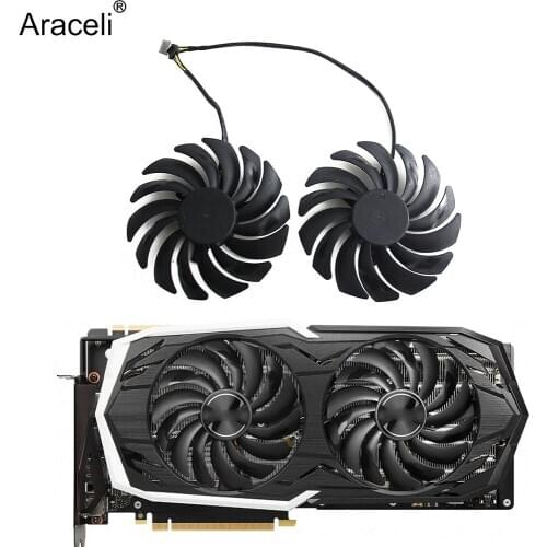 PLD10010B12HH DC12V 0.40A 4PIN RTX 2070 2070SUPER Cooler Fan For MSI GeForce RTX2070 SUPER ARMOR OC Graphics Card Fan