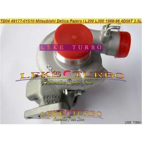 TD04 49177-01500 49177 01501 MD168053 MD168054 Oil cooled Turbo For Mitsubishi SHOGUN Delica Pajero L200 L300 4D56T 4D56 2.5L