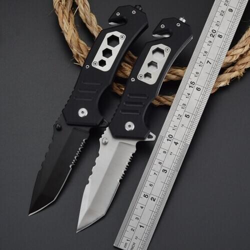 ToughKeng Multi-purpose Folding Blade Knife Camping Mountaineering Pocket Knives Equipment