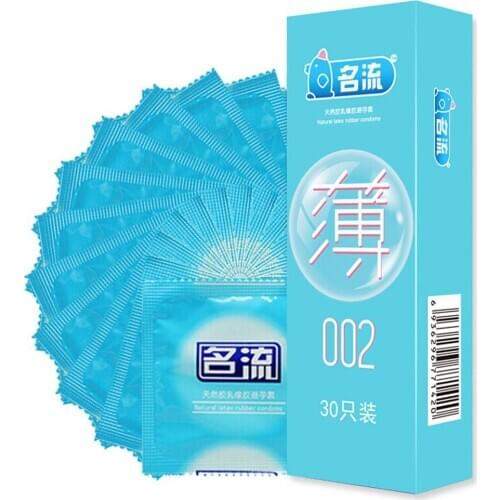 MingLiu 30PCS/Pack Ultra Thin Men Pleasure Penis Condoms Natural Latex Rubber Adult Sex Safer Contraception Condoms