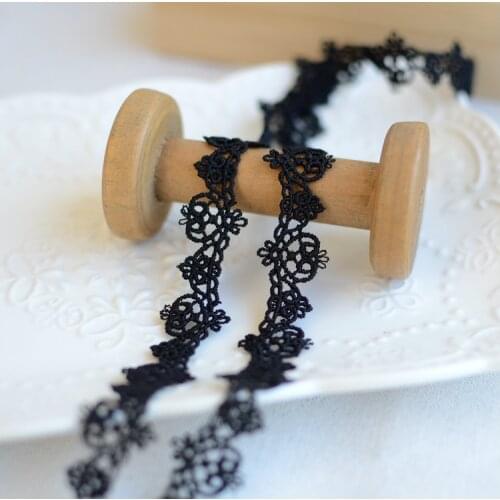 3 Yards Water Soluble Tassel Lace Trim Applique Refinement Embroidery Fringe Lace Fabric Sewing Accessories