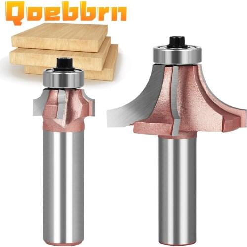 Four edge rounded knife woodworking milling cutter slotting tool trimming machine tool head R chamfer knife carving machine gong