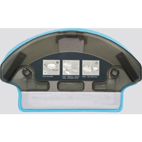 1x Water Tank + 1x Mop Cloth for Ecovacs Deebot DT85G DT85 DT83 DM81 DE35 Robot Vacuum Cleaner Parts Replacement Water Tank