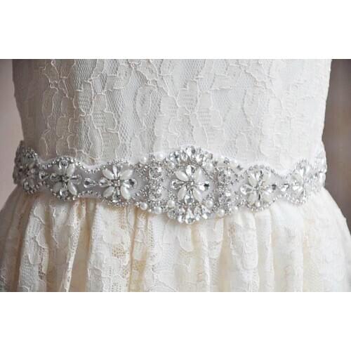 10pcs Handmade Beaded Sew On Hot Fix Iron On Sliver Crystal Rhinestone Applique sport toy