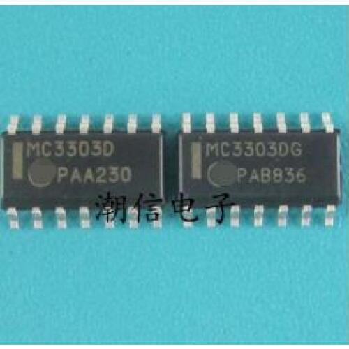 Free shipping new%100 new%100 MC3303D MC3303DG SOP-14
