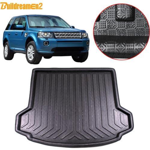 Buildreamen2 Car Styling Tail Trunk Mat Tray Boot Liner Floor Cargo Mud Carpet Pad For Land Rover Freelander 2 2006-2014