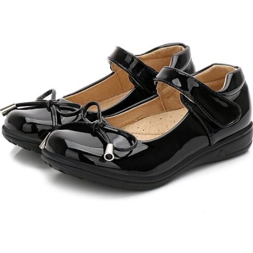 New Kids Shoes Baby Girls Dance Shoes Children Casual Fashion Princess Party Dress Shoes Soft Mary Jane Flat School Student Shoe