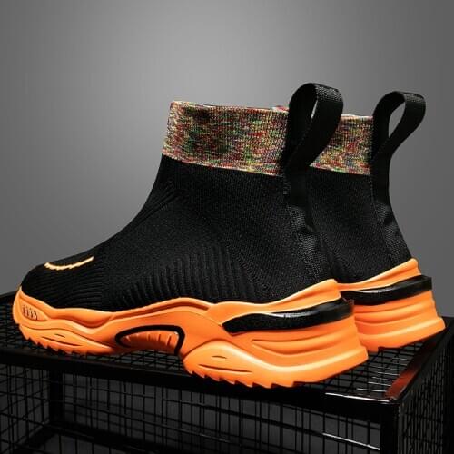 Breathable Socks Shoes Light Mens Running Shoes New Sports Shoes Big Size Comfortable Sneaker 45 Fashion Jogging Casual Shoes