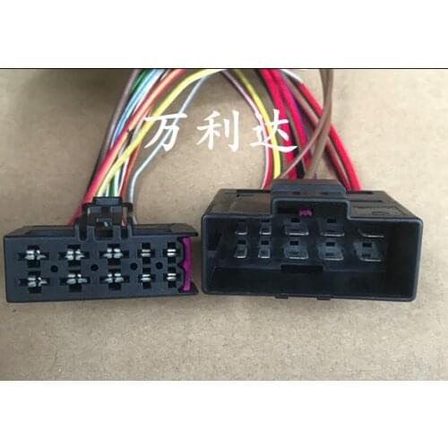 For Volkswagen Passat Tiguan Golf Audi electric seat heating plug original wiring harness connector