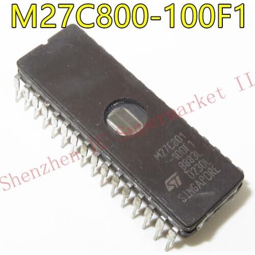 1pcs/lots M27C801-100F1 M27C801 27C801 CDIP-32 Ceramic mirror memory
