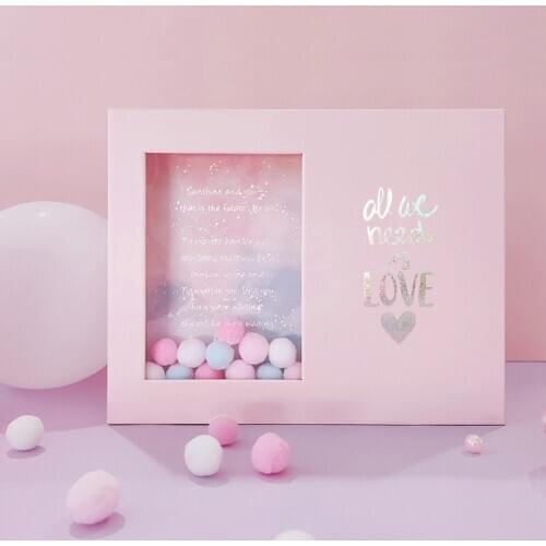 INS wind Valentines Day Lipstick cosmetics gift box packaging Send girlfriend cajas de carton wedding Party Favors paper bag