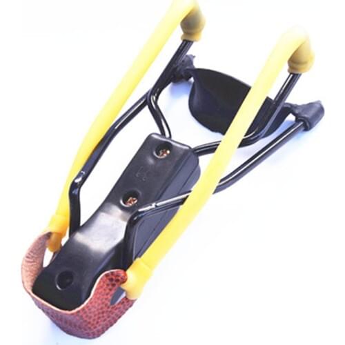 Powerful Slingshot Professional slingshot with Wrist Support Latex Band Outdoor Hunting Steel Sling Shot Kids Toys Catapult