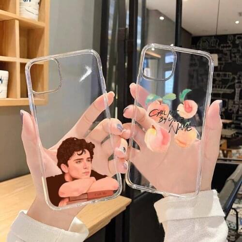 Call Me by Your Name Phone Case Transparent soft For iphone 5 5s 5c se 6 6s 7 8 11 12 plus mini x xs xr pro max
