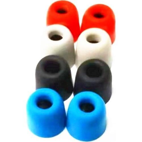 4Pairs (8pcs) Memory Foam Sets Noise Isolating 5mm Ear Tips For In Ear Earphone Earbud for ZSN ZST IE80 T2 T3 V30 V80 ZS10 AS16