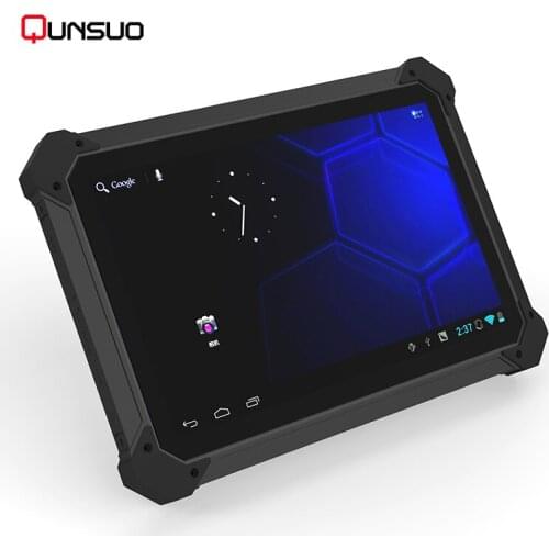 Handheld PDA Waterproof IP67 4G LTE Wifi RFID Qr Barcode Scanner 10.1 Inch Computer Rugged Android Industrial Tablet