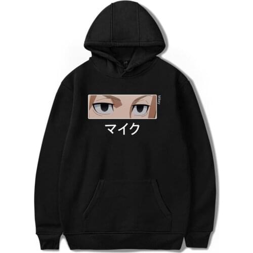 Japanese Anime Tokyo Revengers Harajuku Graphic Mikey Hoodies Men/Women Streetwear Casual Unisex Oversized Cool Sweatshirts