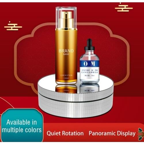 USB Powered Electric 360 Motorized Rotating Turntable Display Stand Jewelry Holder Rotating Display Stand Product Photography