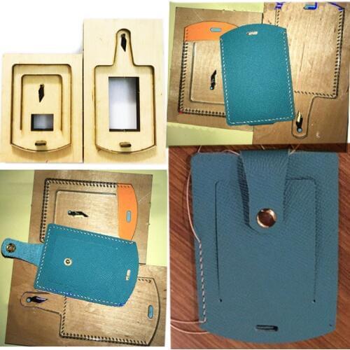 Japan Steel Blade Rule Die Cut Steel Punch Flip Card Bag Cutting Mold Wood Dies for Leather Cutter for Leather Crafts