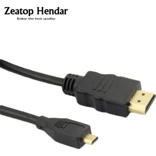 1Pcs 1.5M High speed HDMI Male to Micro HDMI Male Cable M/M Connector Cord for Gopro Hero 4/ 3 /3 plus Xiaomi yi Action Camera