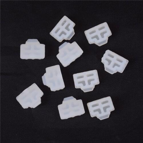 10Pcs/lot White RJ45 Boots Cover RJ45 Anti Dust Cover Cap Protector Plug For RJ45 Female Jack