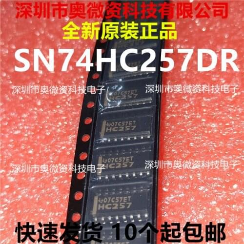 100% Original In Stock New SN74HC257DR SO16-3.9MM SN74HC257D SN74HC257