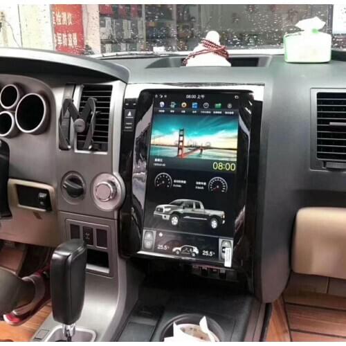 13.6'' Android 9.0 Car Navigation Radio Receiver Video Player For Toyota Tuntra 2007-2011 Stereo Multimedia Player Auto Radio