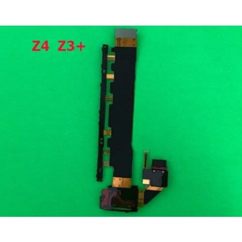 5pcs Power Button Switch On Off Flex Cable For Sony Xperia Z4 Z3+Z3 plus Ribbon Repair Parts
