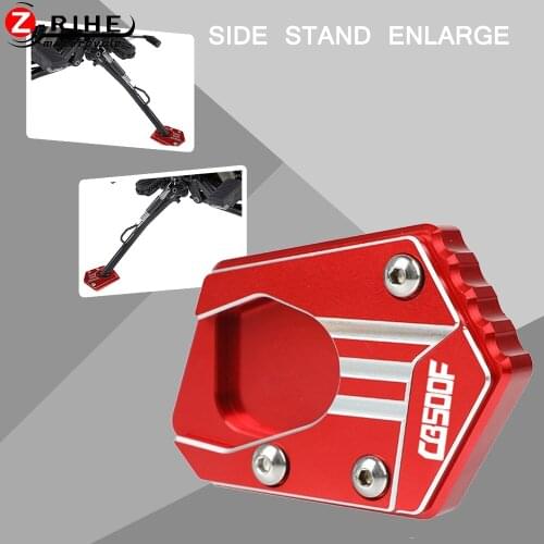 Motorcycle Accessories Side Stand Enlarge Plate Kickstand Extension FOR HONDA CB500F 2013-2021 CB 500 F 2014 2015 2016 2017 2018