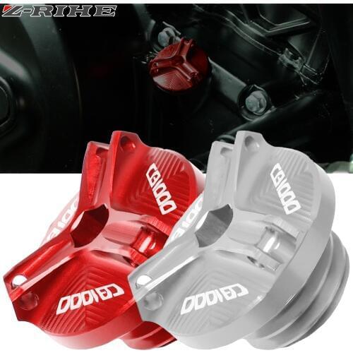 Motorcycle Accessories parts M20*2.5 Engine Oil Drain Plug Sump Nut Cup Plug Cover For Honda CB1000R CB 1000R CB1000 R 2008-2018