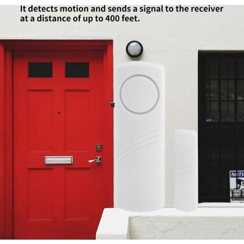 New Door Window Wireless Burglar Alarm Sensor Home Safety Wireless Security Device Alarm System Sensor Kit Wholesale
