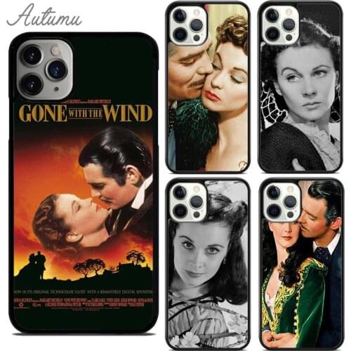 Gone with the wind Phone Case for iPhone 11 12 Pro Max mini X XR XS SE 2020 5 6S 7 8 Plus Samsung Galaxy S8 S9 S10 Cover shell