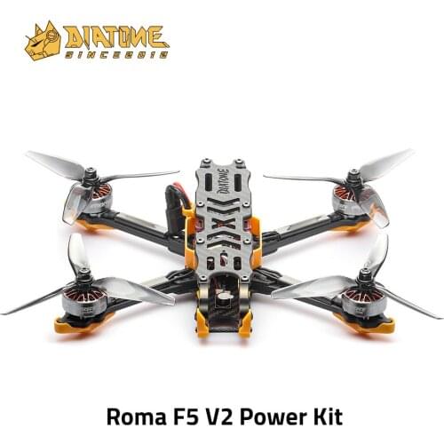 DIATONE Roma F5 V2. DJI Power Kit（NO DJI AIR UNIT）4S/6S with F722 DJI MK2 FC 2306.5 motor