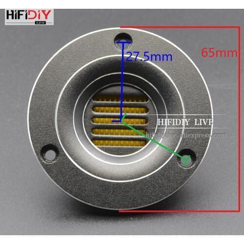 HIFIDIY LIVE AMT-65 Treble Loudspeaker hi-fi 2.5 inch Tweeter Speaker Unit Air Motion 8OHM 30W Super belt type high loudspeaker