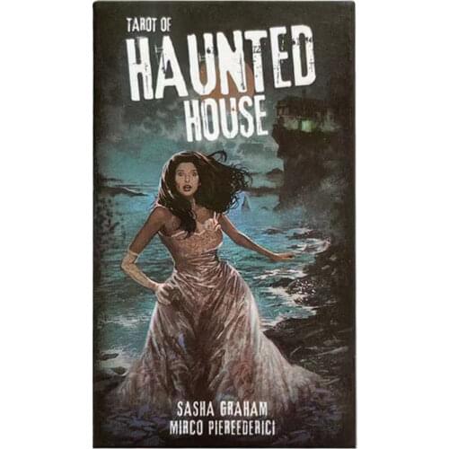 Tarot Of Haunted House Tarot Oracle Cards Family Holiday Party Playing Cards Deck Card Board Games/78pcs