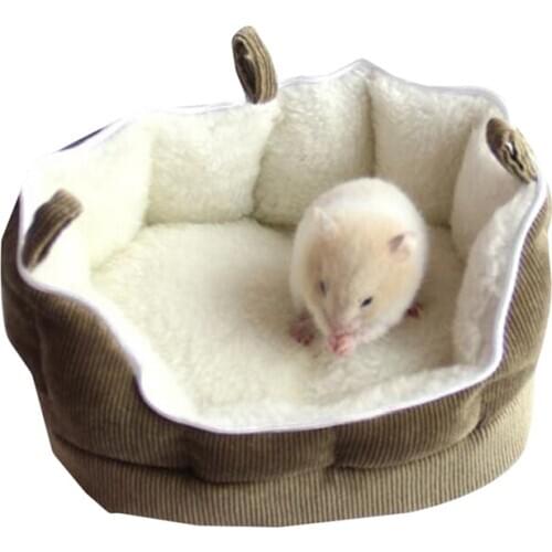 Lovely Guinea Pig Sleeping Bed Small Pet Nest Dog Mats Squirrel Hedgehog Hamster Bed Birds Hanging Nests
